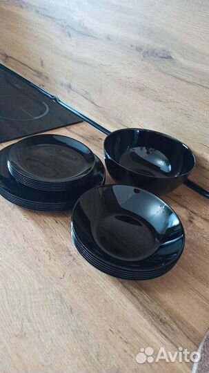 Черное стекло luminarc 19 пред Новый