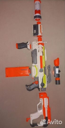 Бластер Nerf Modulus+ 3 доп. набора