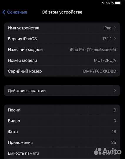 iPad pro 11 (первое поколение)