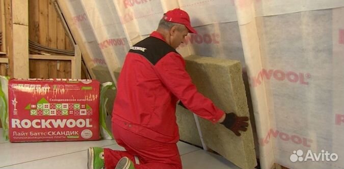 Утеплитель Роквул RockWool