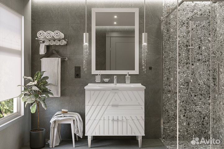 Тумба для ванной с раковиной напольная Etna