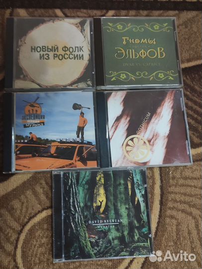 CD фолк, рус. рок, готика, David Sylvian Manafon