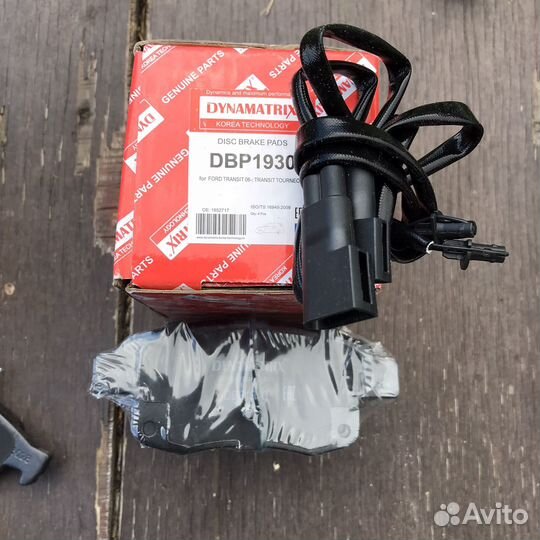 Колодки тормозные ford transit 06,transit tourne