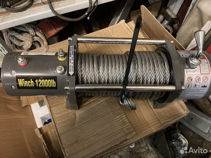 Лебедка автомобильная electric winch 12000
