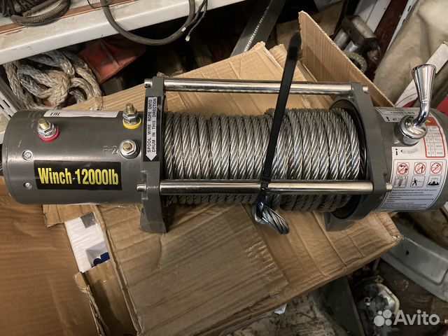 Лебедка автомобильная electric winch 12000