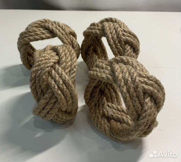 Кольца для сервировки салфеток из джута