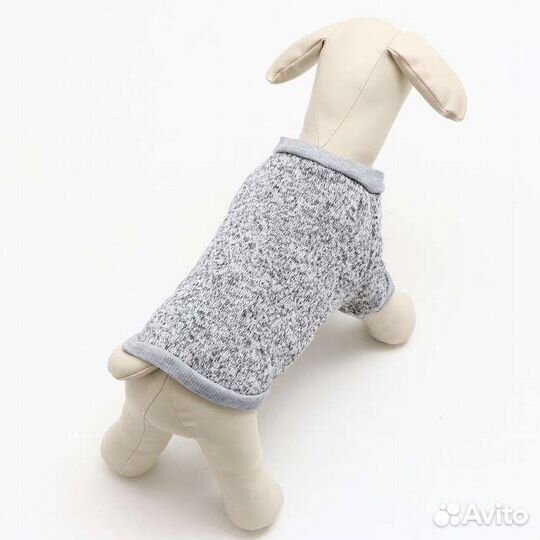 Свитер меланжевый для собак