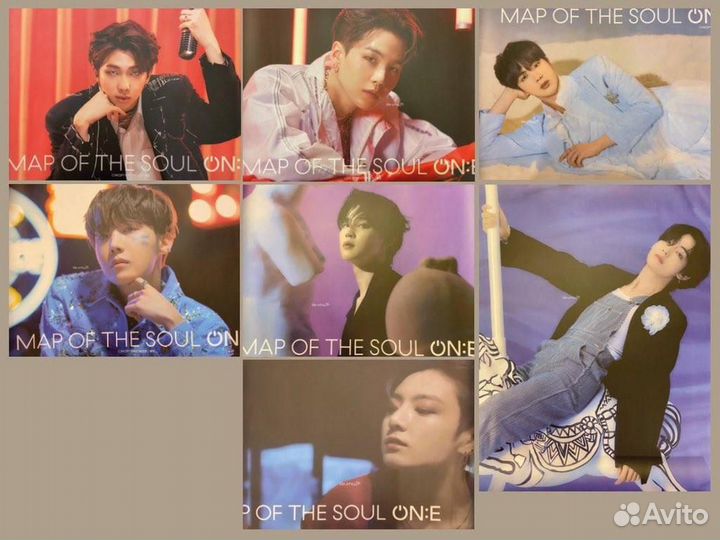 Постер плакат бтс BTS Butter dicon