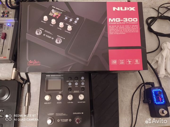 Гитарный процессор nux MG-300