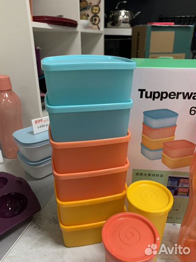 Контейнеры Tupperware для хранения и холодильника