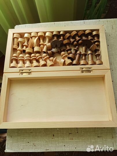 Шахматы деревянные