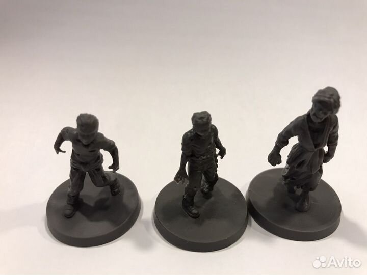 Фигурки зомби игры The walking dead
