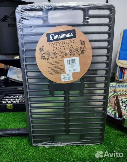 Чугунная решетка гриль