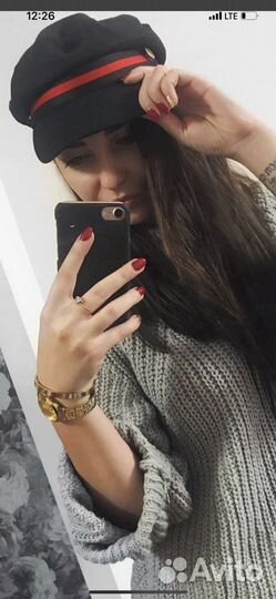 Осенняя кепка