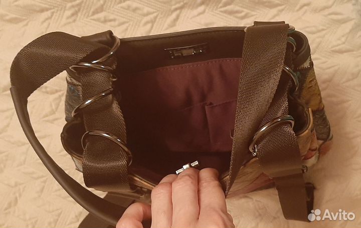 Сумка рюкзак натуральная кожа