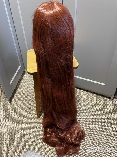 Парик коричневый