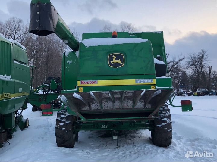 Комбайн John Deere 9640, 2005