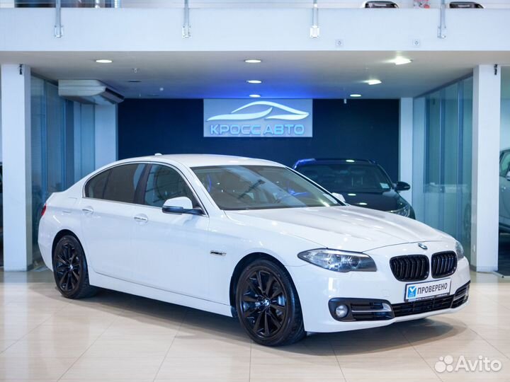 BMW 5 серия 2.0 AT, 2014, 135 000 км