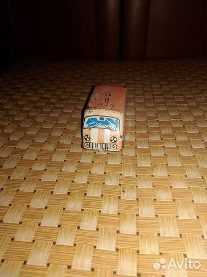 Игрушки СССР машинка СССР пожарная помощь (Рафик )