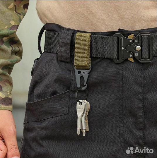 Карабин тактический зеленый многофункциональный