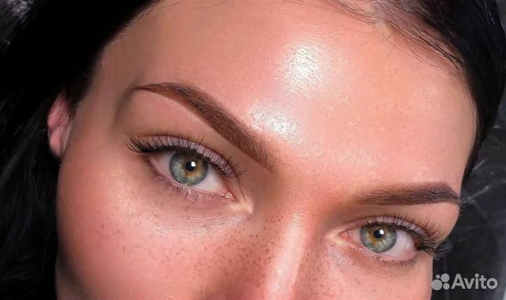 Перманентный макияж/татуаж бровей/губ/межресничка