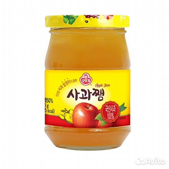 Яблочный Джем Ottigi Корея, 300г