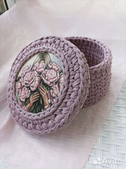 Корзинка интерьерная