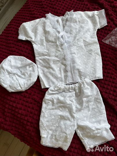 Крестильный набор для мальчика