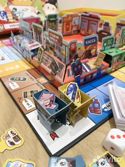 Настольная игра Монополия для детей Junior