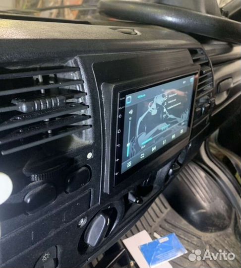 Магнитола на Газель Лисичка +рамка android 10