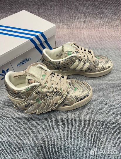 Jeremy Scott x Adidas Forum Low Wings Money ориг