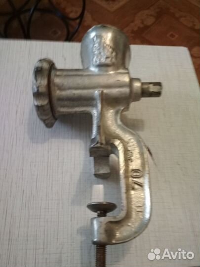 Мясорубка ручная СССР чугунная