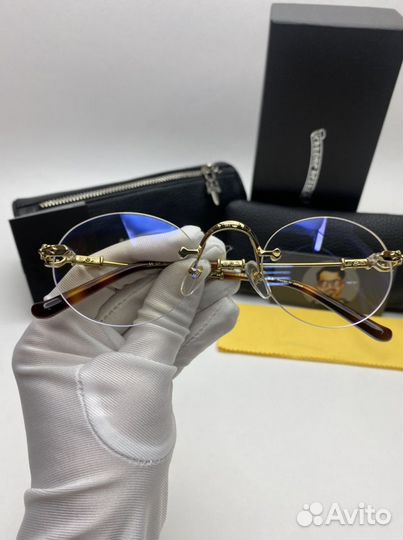 Очки chrome hearts pills