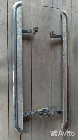 Подножки пороги на Hyundai Tucson 2008г