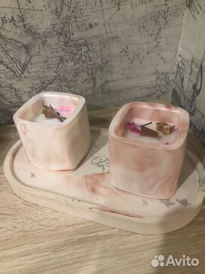 Свечи восковые ручной работы