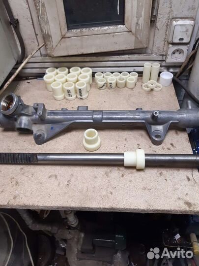 Капролоновая втулка рейки Веста увеличенная