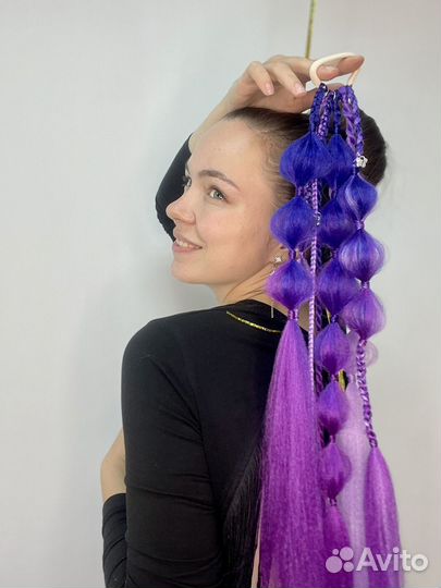 Афрохвост на резинке, аксессуар