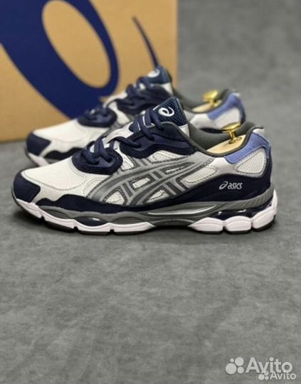 Кроссовки asics gel NYC blue