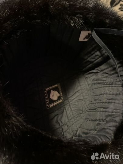 Норковая шапка мужская