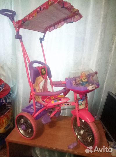 Детский трехколесный велосипед