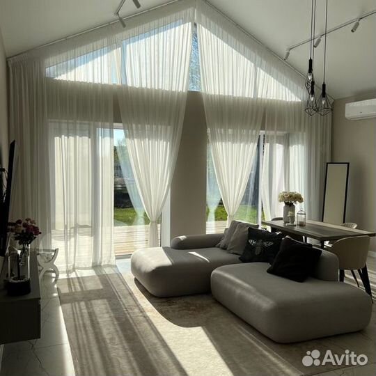 Пошив штор на нестандартные окна