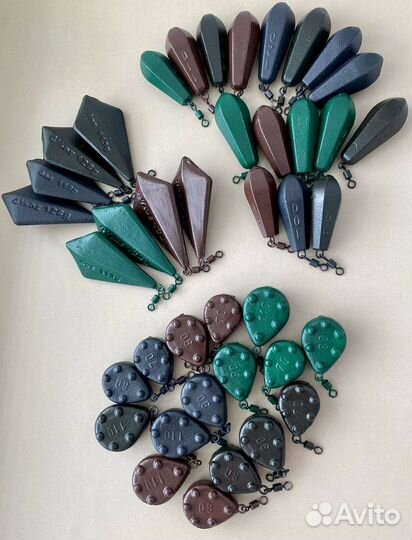 Рыболовный карповый набор грузил Груза для рыбалки