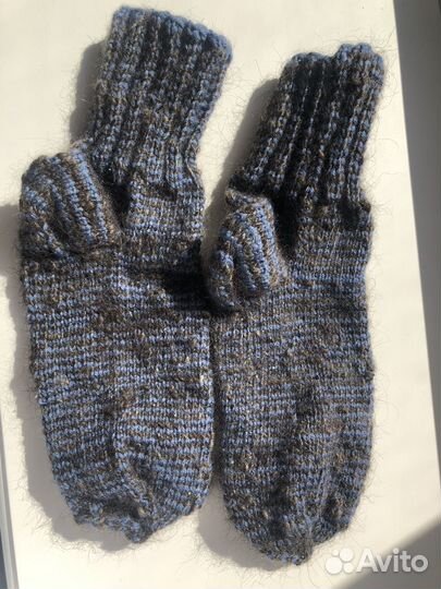 Шерстяные носки детские новые