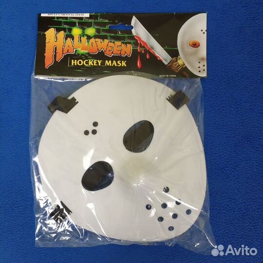 Маска хоккеиста пластик 
