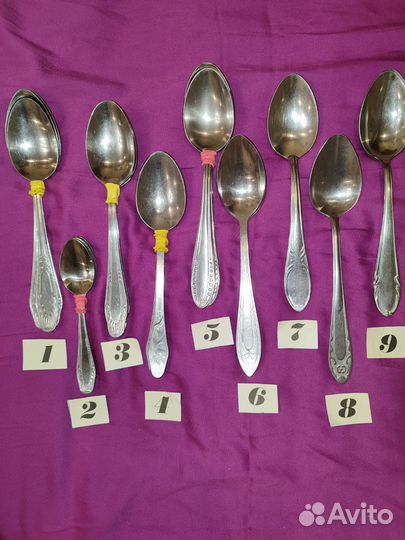 Столовые приборы СССР нержавейка