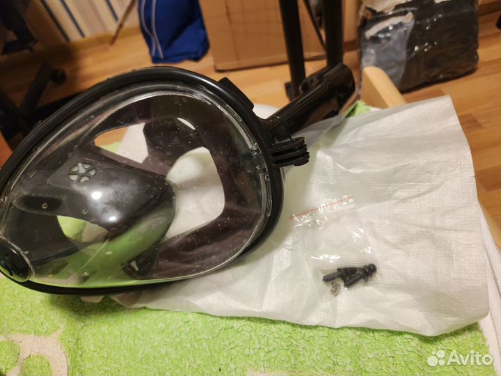 Маска для плавания полнолицевая