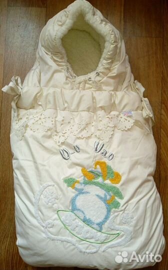 Конверт кокон, на выписку и прогулки