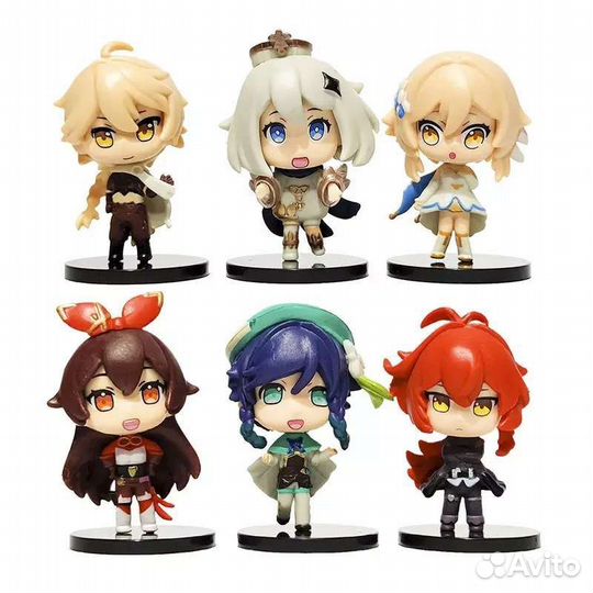 Аниме фигурки геншин