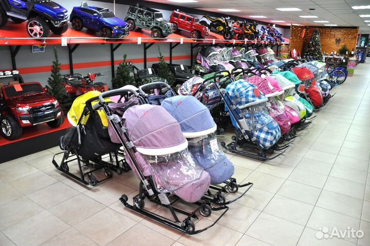 Детские санки коляска ника Nika