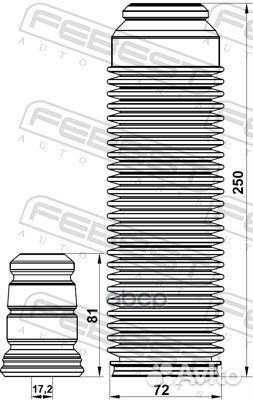 Пыльник передн амортизатора с отбойником компле